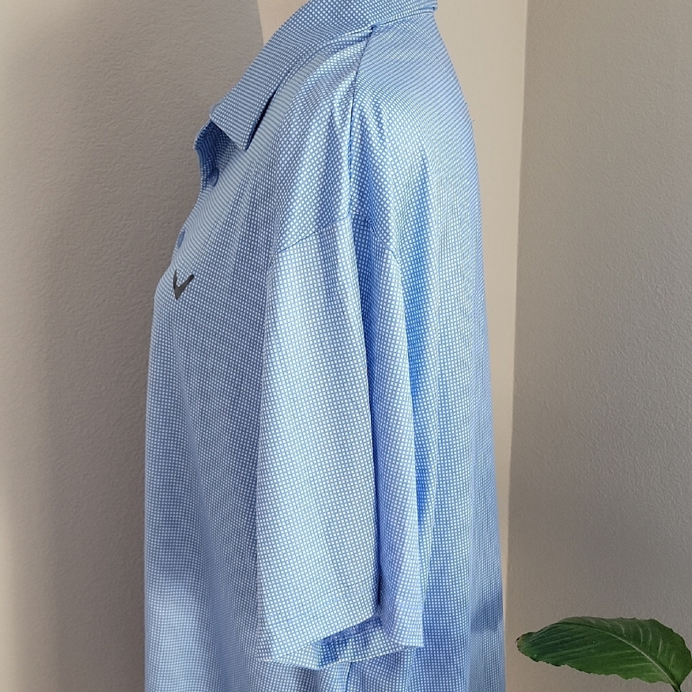 Callaway Light Blue Polo Golf Shirt - Picture 5 of 6